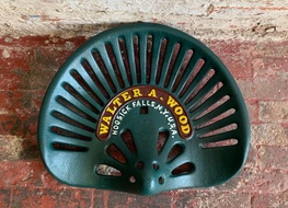 Walter Wood tractor seat